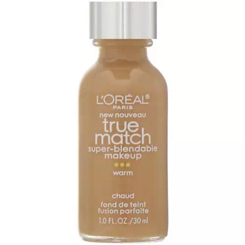 L'Oreal, True Match Super-Blendable Makeup, W8 Cream Cafe, 1 fl oz (30 ml) Review