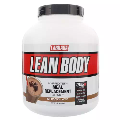 Labrada Nutrition, Lean Body, Hi-Protein Meal Replacement Shake, Chocolate, 4.63 lbs (2100 g) Review