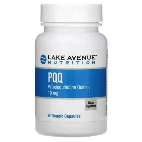 Lake Avenue Nutrition, PQQ (Pyrroloquinoline Quinine), 10 mg, 60 Veggie Capsules Review