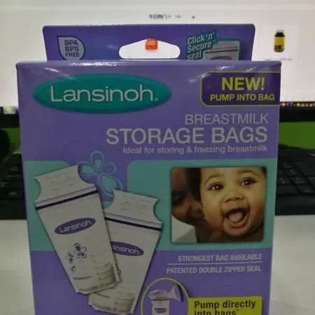 Lansinoh, Breastmilk Storage Bags, 25 Pre-Sterilized Bags Review