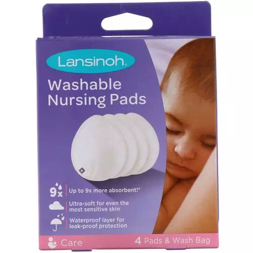 Lansinoh, Washable Nursing Pads, 4 Pads & Wash Bag Review