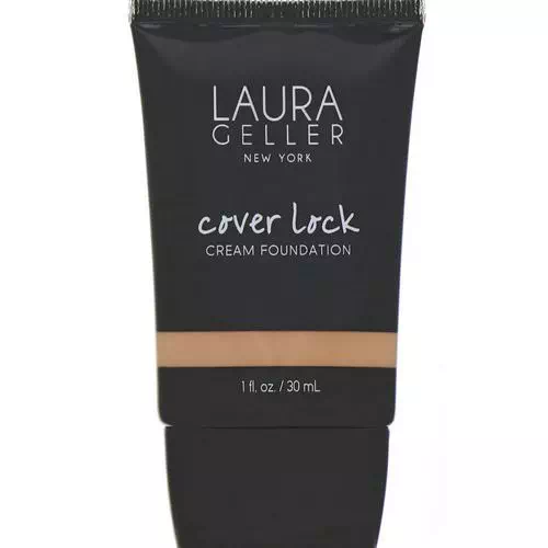 Laura Geller, Cover Lock, Cream Foundation, Fair, 1 fl oz (30 ml) Review