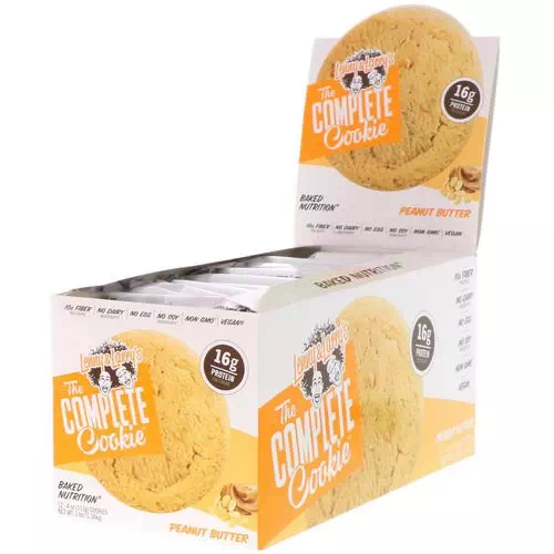 Lenny & Larry's, The Complete Cookie, Peanut Butter, 12 Cookies, 4 oz (113 g) Each Review