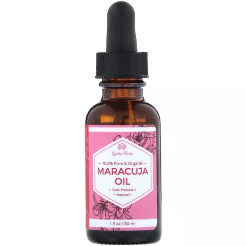 Leven Rose, 100% Pure & Organic, Maracuja Oil, 1 fl oz (30 ml) Review