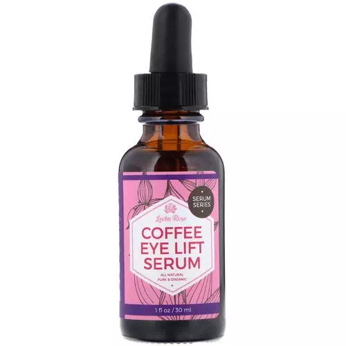 Leven Rose, Coffee Eye Lift Serum, 1 fl oz (30 ml) Review