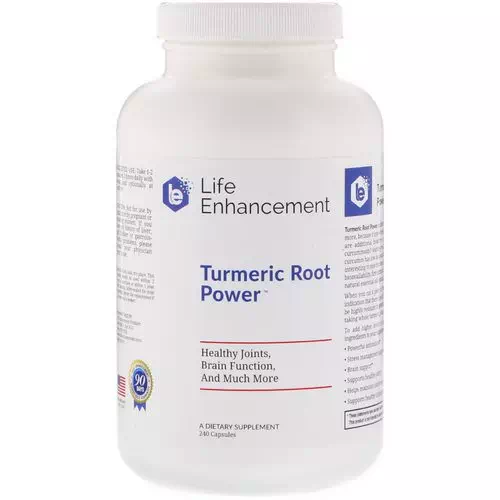 Life Enhancement, Turmeric Root Power, 240 Capsules Review