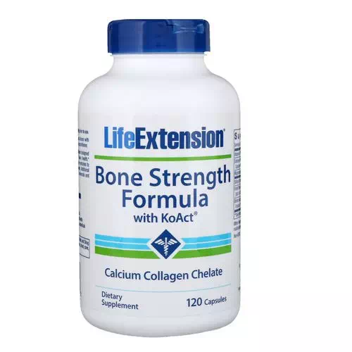 Life Extension, Bone Strength Formula with KoAct, 120 Capsules Review