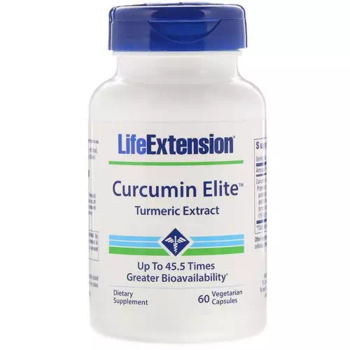 Life Extension, Curcumin Elite Turmeric Extract, 60 Vegetarian Capsules Review