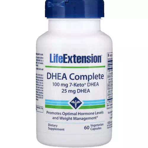 Life Extension, DHEA Complete, 60 Vegetarian Capsules Review