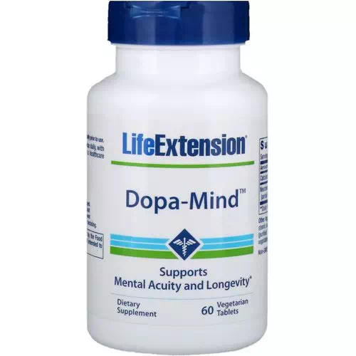 Life Extension, Dopa-Mind, 60 Vegetarian Tablets Review