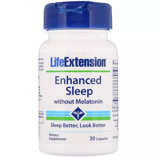 Life Extension, Enhanced Sleep without Melatonin, 30 Capsules Review