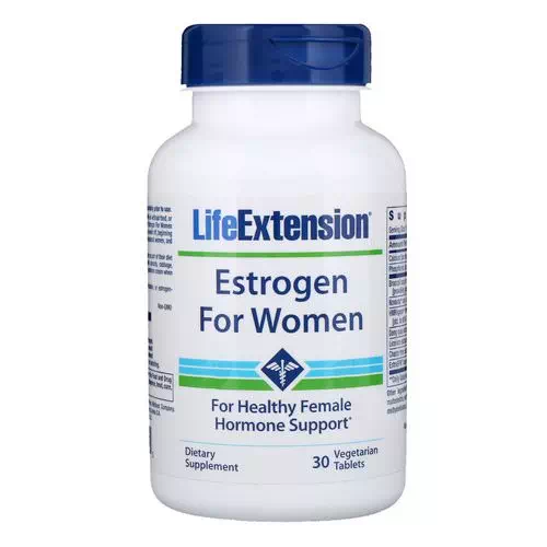 Life Extension, Estrogen for Women, 30 Vegetarian Tablets Review