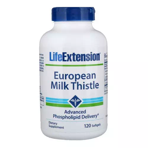 Life Extension, European Milk Thistle, 120 Softgels Review