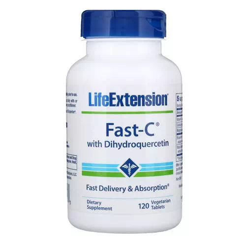 Life Extension, Fast-C with Dihydroquercetin, 120 Vegetarian Tablets Review