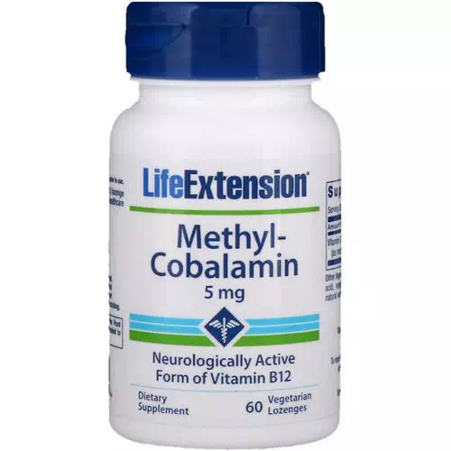 Life Extension, Methylcobalamin, 5 mg, 60 Vegetarian Lozenges Review