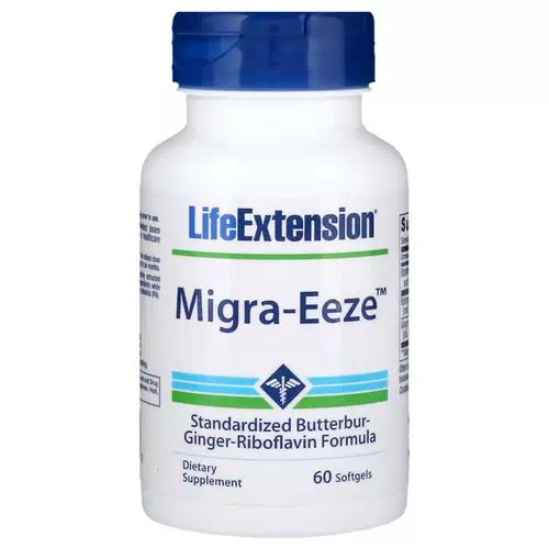 Life Extension, Migra-Eeze, 60 Softgels Review
