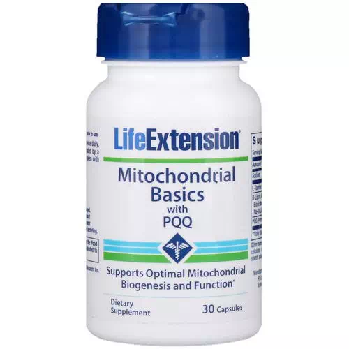 Life Extension, Mitochondrial Basics with PQQ, 30 Capsules Review