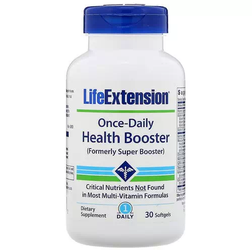 Life Extension, Once-Daily Health Booster, 30 Softgels Review