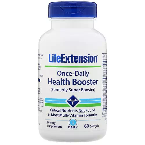 Life Extension, Once-Daily Health Booster, 60 Softgels Review
