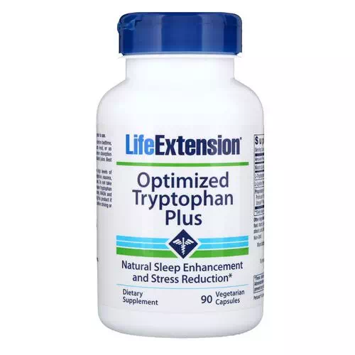 Life Extension, Optimized Tryptophan Plus, 90 Vegetarian Capsules Review