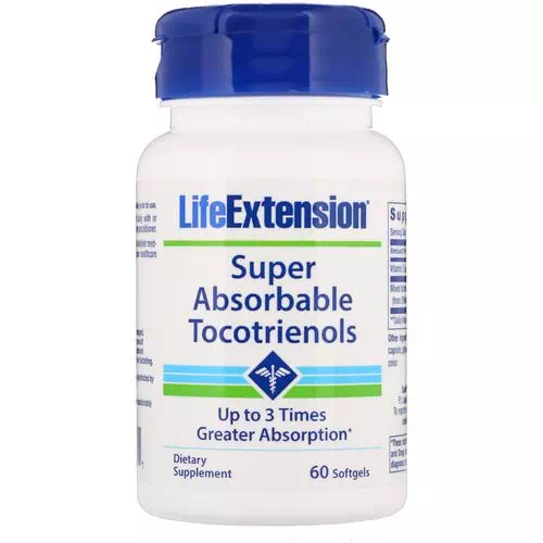 Life Extension, Super Absorbable Tocotrienols, 60 Softgels Review