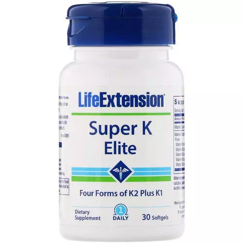 Life Extension, Super K Elite, 30 Softgels Review