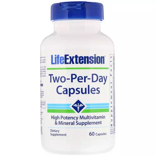 Life Extension, Two-Per-Day Capsules, 60 Capsules Review
