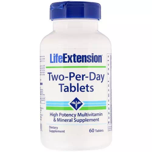 Life Extension, Two-Per-Day Tablets, 60 Tablets Review