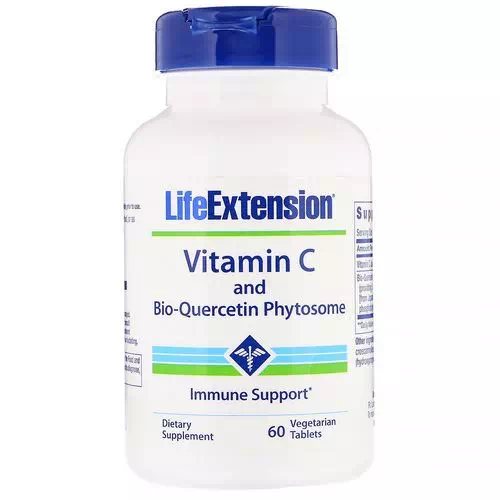Life Extension, Vitamin C and Bio-Quercetin Phytosome, 60 Vegetarian Tablets Review