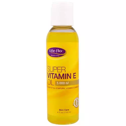 Life-flo, Super Vitamin E Oil, 5,000 IU, 4 fl oz (118 ml) Review