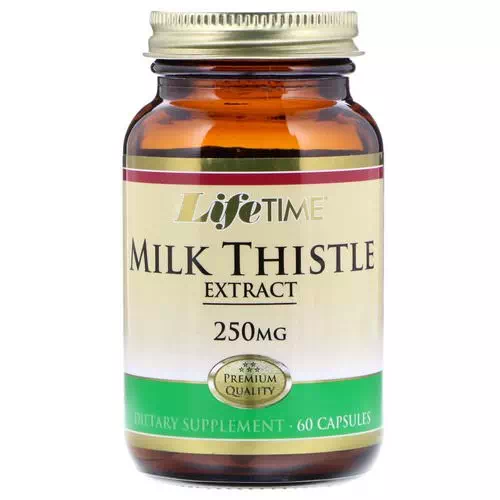 LifeTime Vitamins, Milk Thistle Extract, 250 mg, 60 Capsules Review