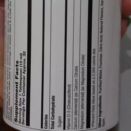 Original Calcium Magnesium Citrate, Plus Vitamin D-3, Original, Orange Vanilla