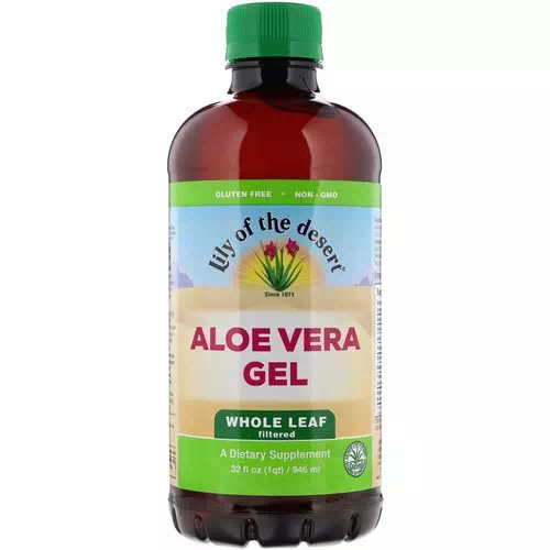 Lily of the Desert, Aloe Vera Gel, Whole Leaf Filtered, 32 fl oz (946 ml) Review
