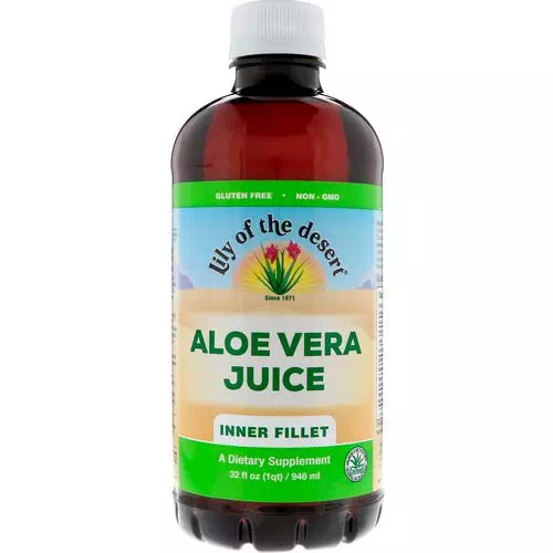 Lily of the Desert, Aloe Vera Juice, Inner Fillet, 32 fl oz (946 ml) Review