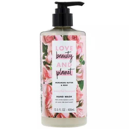 Love Beauty and Planet, Bountiful Bouquet Hand Wash, Murumuru Butter & Rose, 13.5 fl oz (400 ml) Review