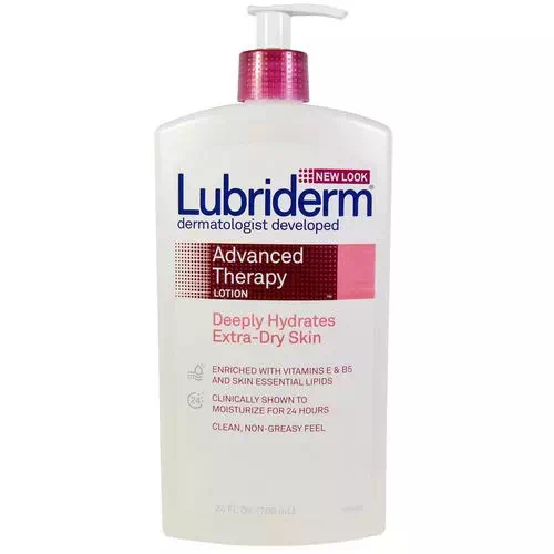 Lubriderm, Advanced Therapy Lotion, Deeply-Hydrates Extra-Dry Skin, 24 fl oz. (709 ml) Review