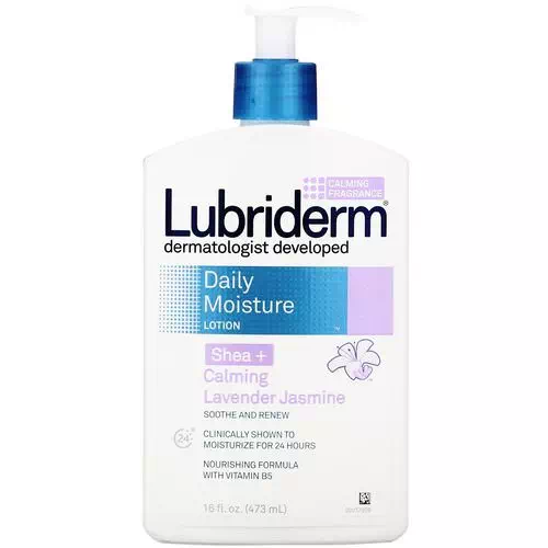 Lubriderm, Daily Moisture Lotion, Shea + Calming Lavender Jasmine, 16 fl oz (473 ml) Review