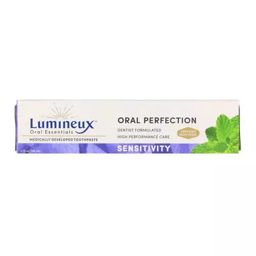 Lumineux Oral Essentials, Medically Developed Toothpaste, Sensitivity, 3.75 oz (106.3 g) Review