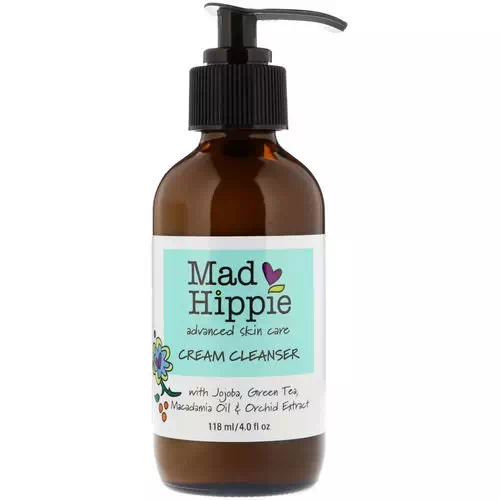 Mad Hippie Skin Care Products, Cream Cleanser, 13 Actives, 4.0 fl oz (118 ml) Review
