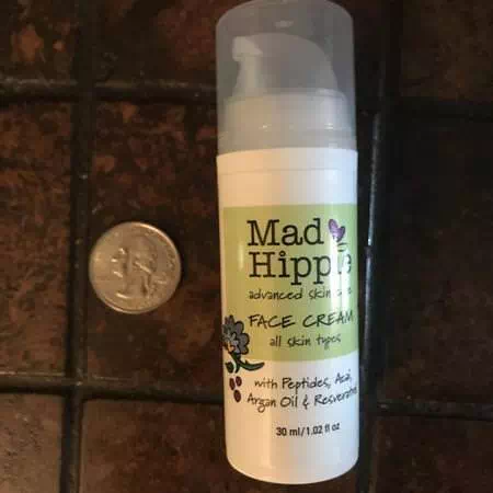 Mad Hippie Skin Care Products, Face Cream, 15 Actives, 1.0 fl oz (30 ml) Review