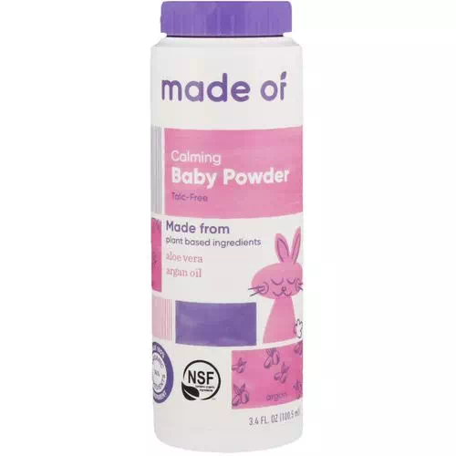 MADE OF, Calming Baby Powder, 3.4 fl oz (100.5 ml) Review