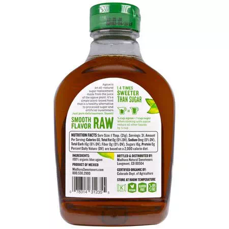 Agave Nectar, Sweeteners, Honey, Grocery