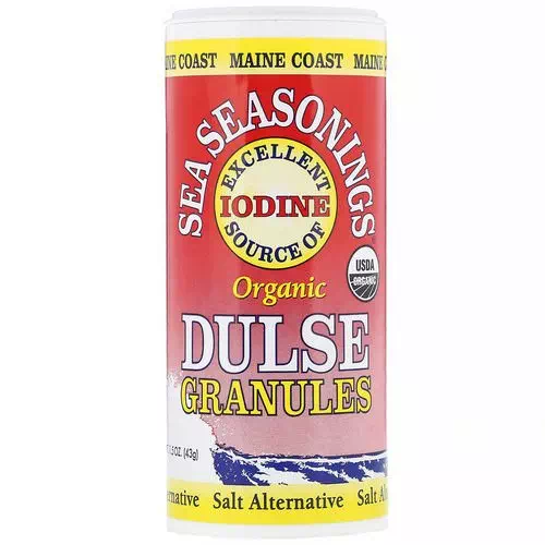 Maine Coast Sea Vegetables, Organic, Sea Seasonings, Dulse Granules, 1.5 oz (43 g) Review