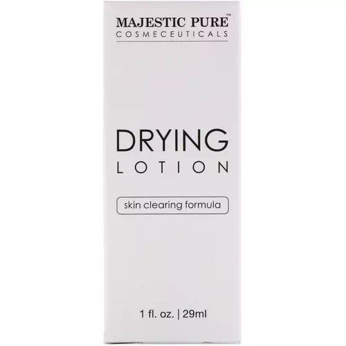 Majestic Pure, Drying Lotion, Skin Clearing Formula, 1 fl oz (29 ml) Review