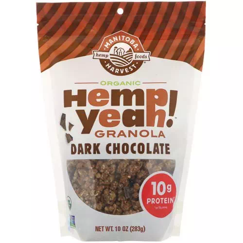 Manitoba Harvest, Hemp Yeah! Organic Granola, Dark Chocolate, 10 oz (283 g) Review
