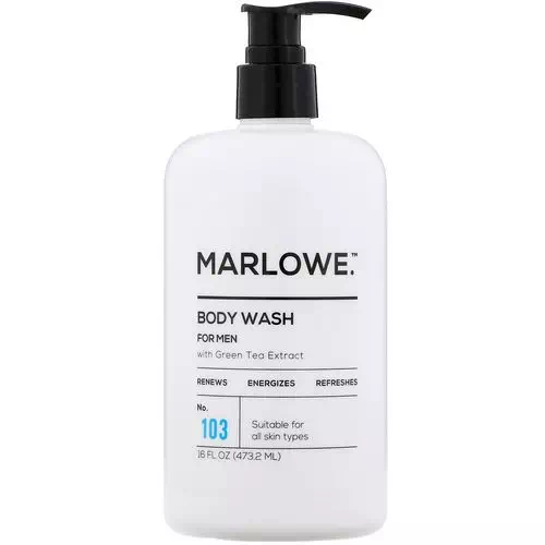 Marlowe, Men's Body Wash, No. 103, 16 fl oz (473.2 ml) Review