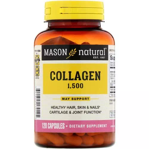 Mason Natural, Collagen 1500, 120 Capsules Review