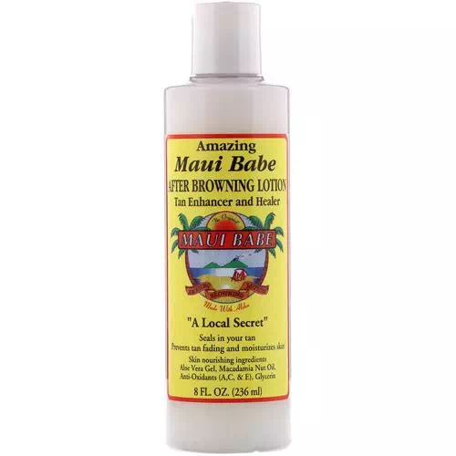 Maui Babe, After Browning Lotion, Tan Enhancer and Healer, 8 fl oz (236 ml) Review