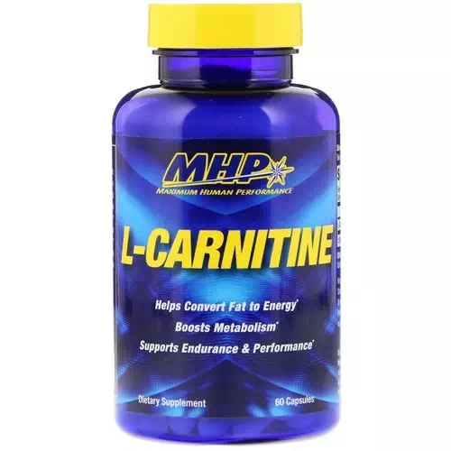 MHP, L-Carnitine, 60 Capsules Review
