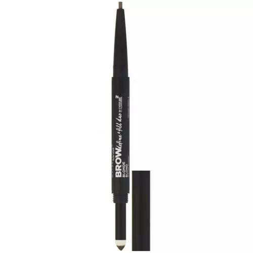Maybelline, Eye Studio, Brow Define + Fill Duo, 250 Blonde, 0.017 oz (500 mg) Review